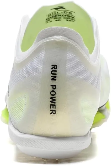 Professional Track and Field Spikes Men's Women's Sprint Training Competition Shoes High Jump Racing Shoes Boys Girls Running Spikes Full-Length Carbon Plate Air Cushion Shock Absorption Rebound