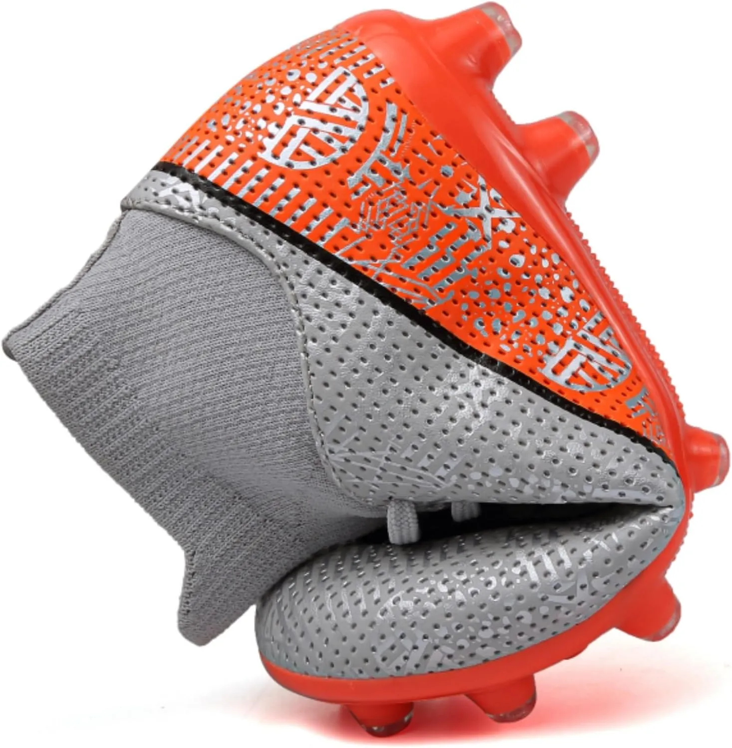 RDGO Boys Girls Soccer Cleats Lace Up Cleats(Little Kid/Big Kid)