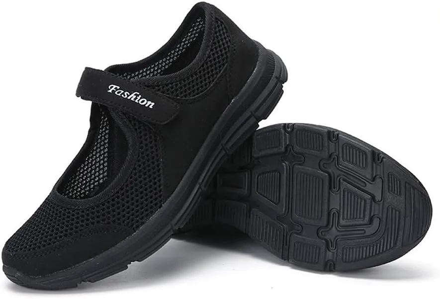 Running Shoes for Women Mesh Breathable Slip On Shoes Casual Women Shoes Sneakers Women's Woven Orthopedic Breathable Soft Tennis Shoe Trainers Shoe