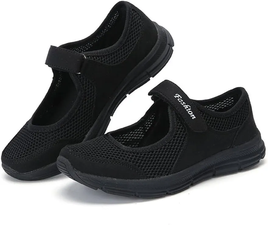 Running Shoes for Women Mesh Breathable Slip On Shoes Casual Women Shoes Sneakers Women's Woven Orthopedic Breathable Soft Tennis Shoe Trainers Shoe