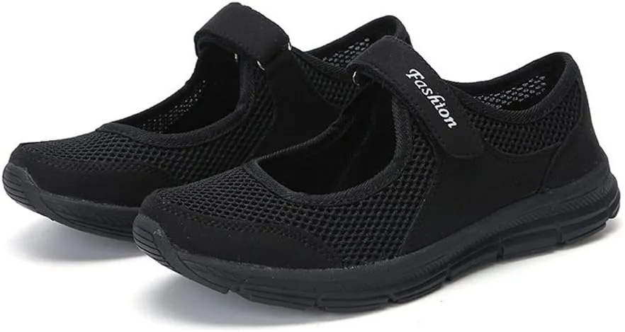 Running Shoes for Women Mesh Breathable Slip On Shoes Casual Women Shoes Sneakers Women's Woven Orthopedic Breathable Soft Tennis Shoe Trainers Shoe