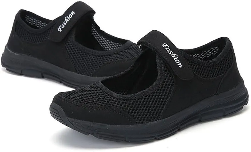 Running Shoes for Women Mesh Breathable Slip On Shoes Casual Women Shoes Sneakers Women's Woven Orthopedic Breathable Soft Tennis Shoe Trainers Shoe
