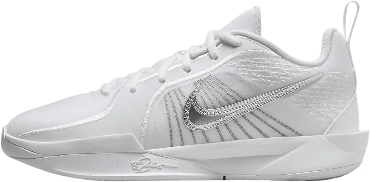 Sabrina 2 "Court Vision Big Kids' Basketball Shoes (FQ7376-100, White/Summit White/Glacier) Size 3