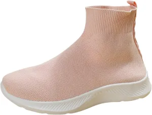 SBGMoSJ Platform Sneakers for Women Fashion 2 Inch High Black Flats Orthopedic Shoes Women Women Running Shoes White Bowling Shoes Women Size 9 Slip On Tennis Shoes for Women Size 8.5 Wide
