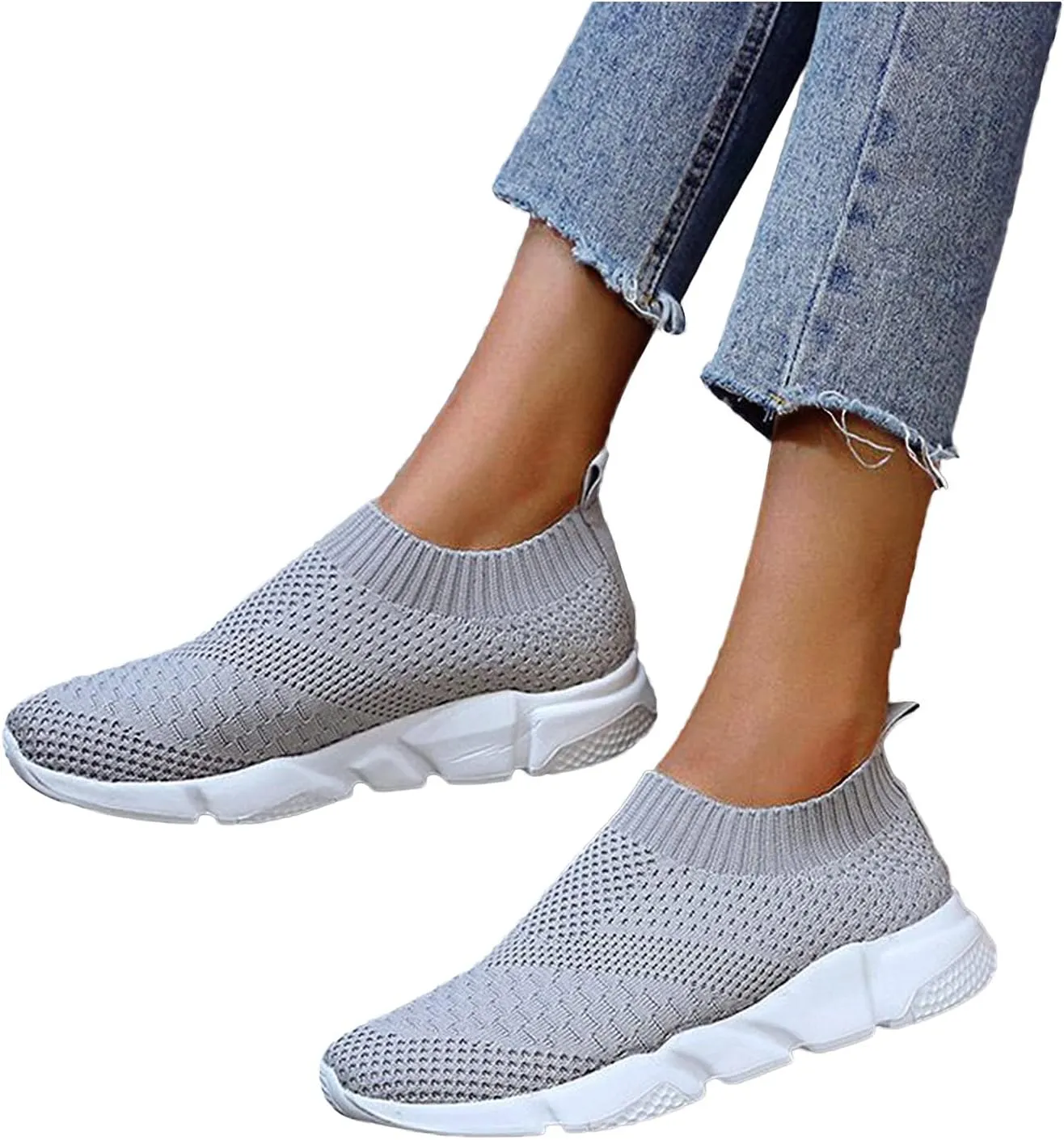 SBGMoSJ Womens Running Shoes 8.5 Black Cute Black Sneakers for Women Women's White Tennis Shoes Size 8.5 Running Shoes for Women Wide Foot Womens Size 10 Wide Black Sneakers