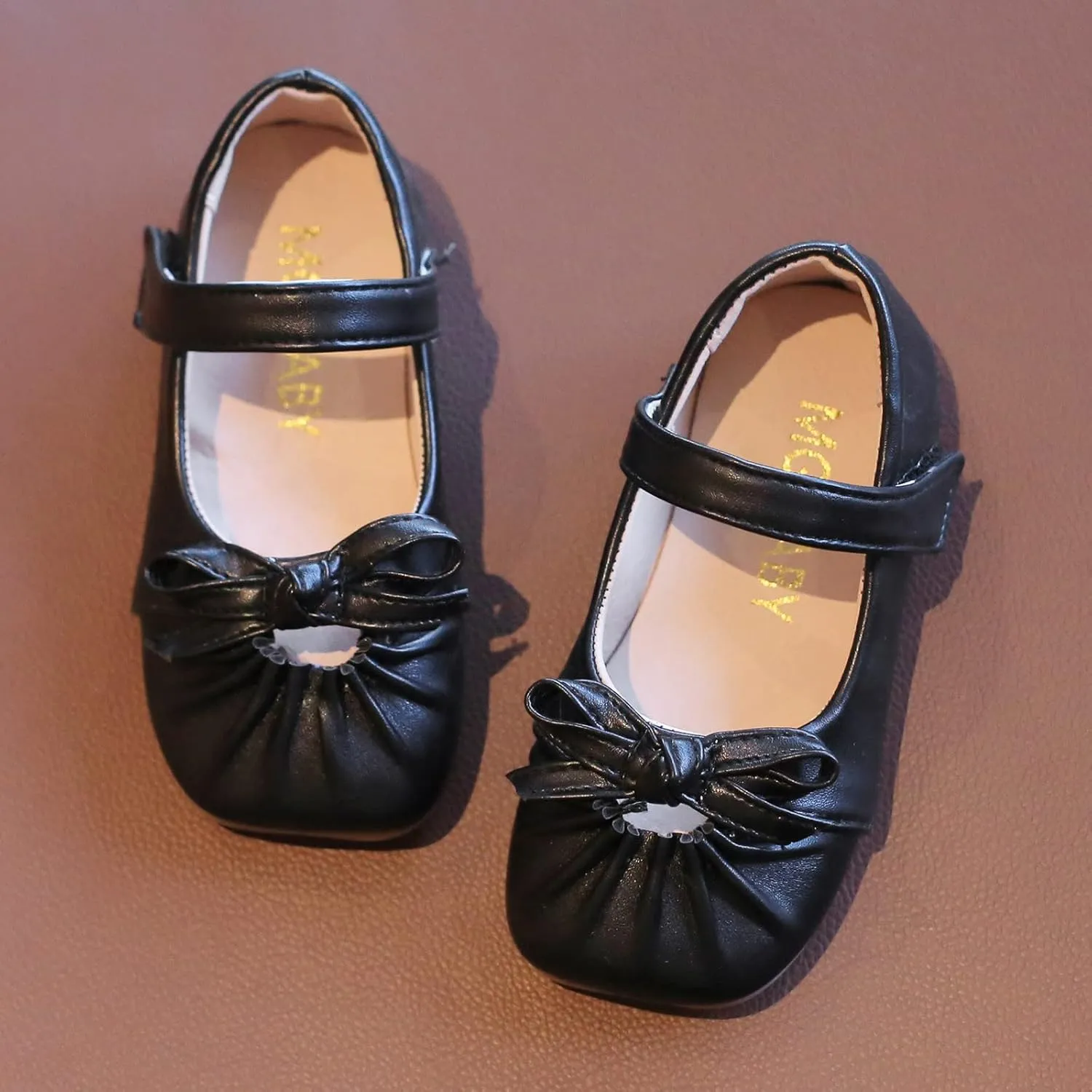 Shoes and Sandals for Girls Wedding Flats Girls Shoes Toddler Party Baby Bridesmaids 1-6Y Flower Cross Band