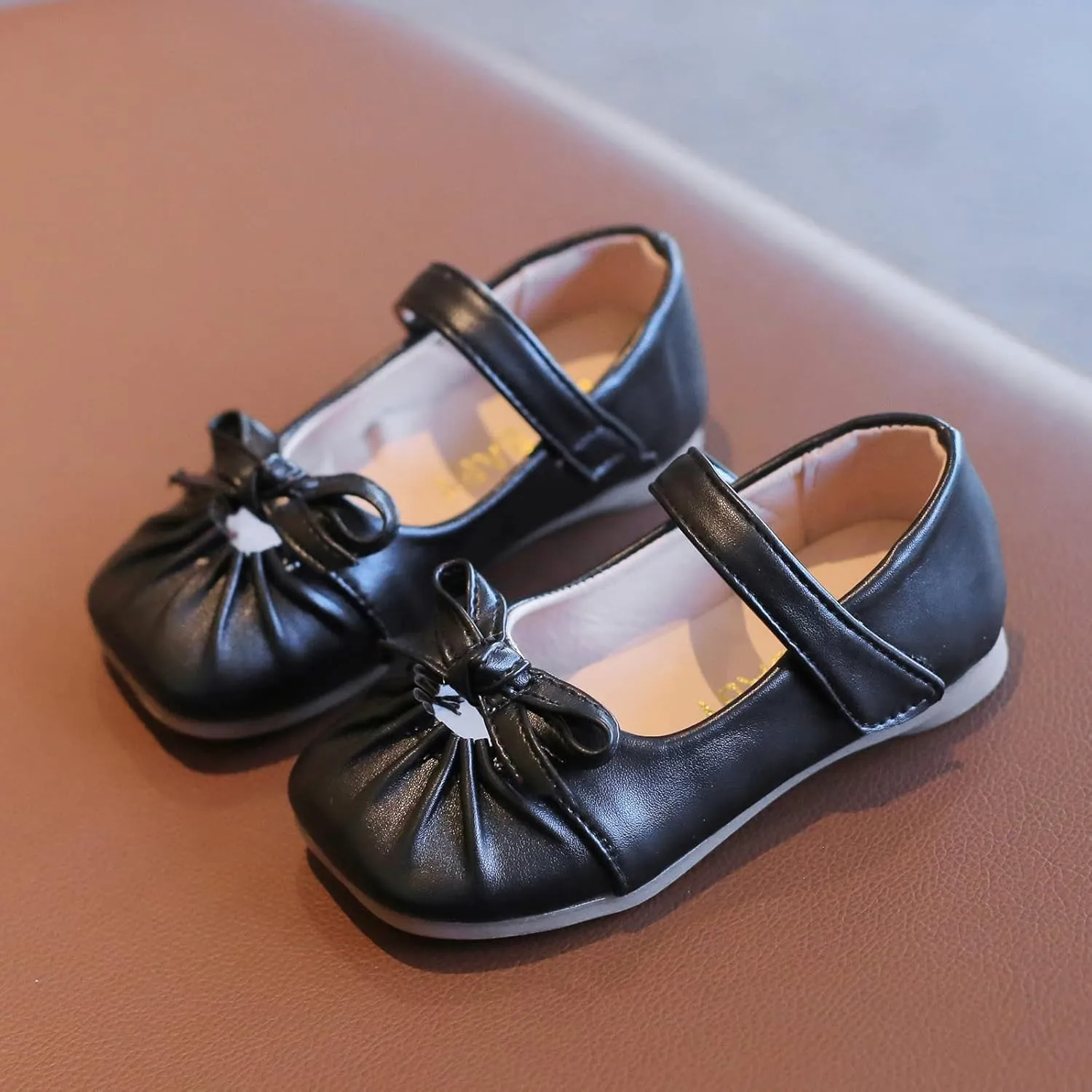 Shoes and Sandals for Girls Wedding Flats Girls Shoes Toddler Party Baby Bridesmaids 1-6Y Flower Cross Band