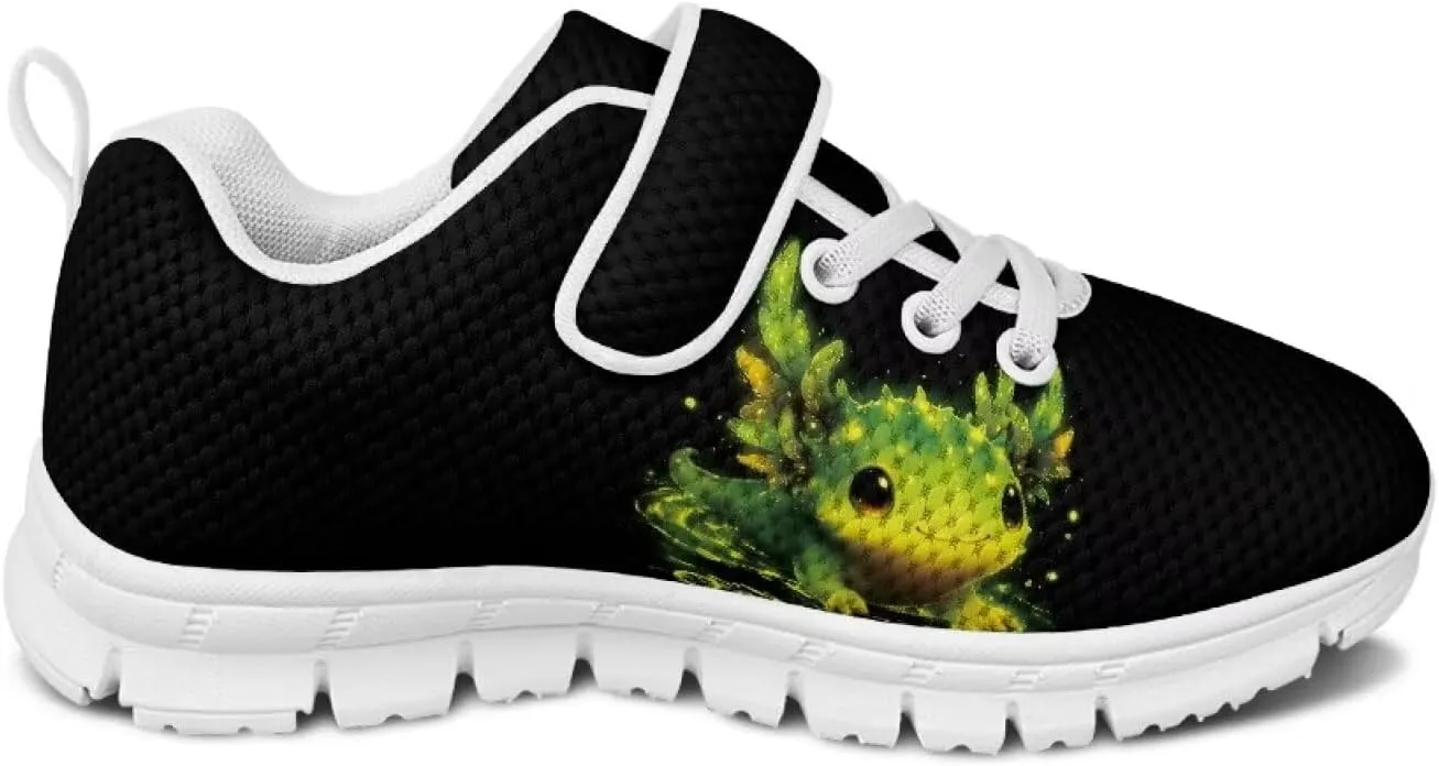 Showudesigns Slip On Sneakers for Kids Girls Running Tennis Shoes Gym School Exercise Trainers