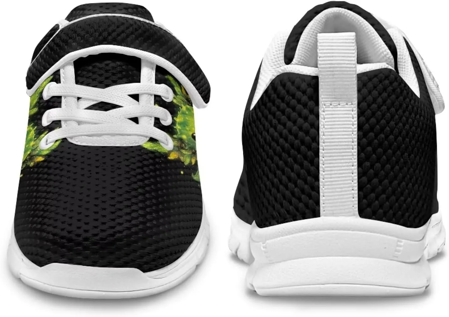 Showudesigns Slip On Sneakers for Kids Girls Running Tennis Shoes Gym School Exercise Trainers