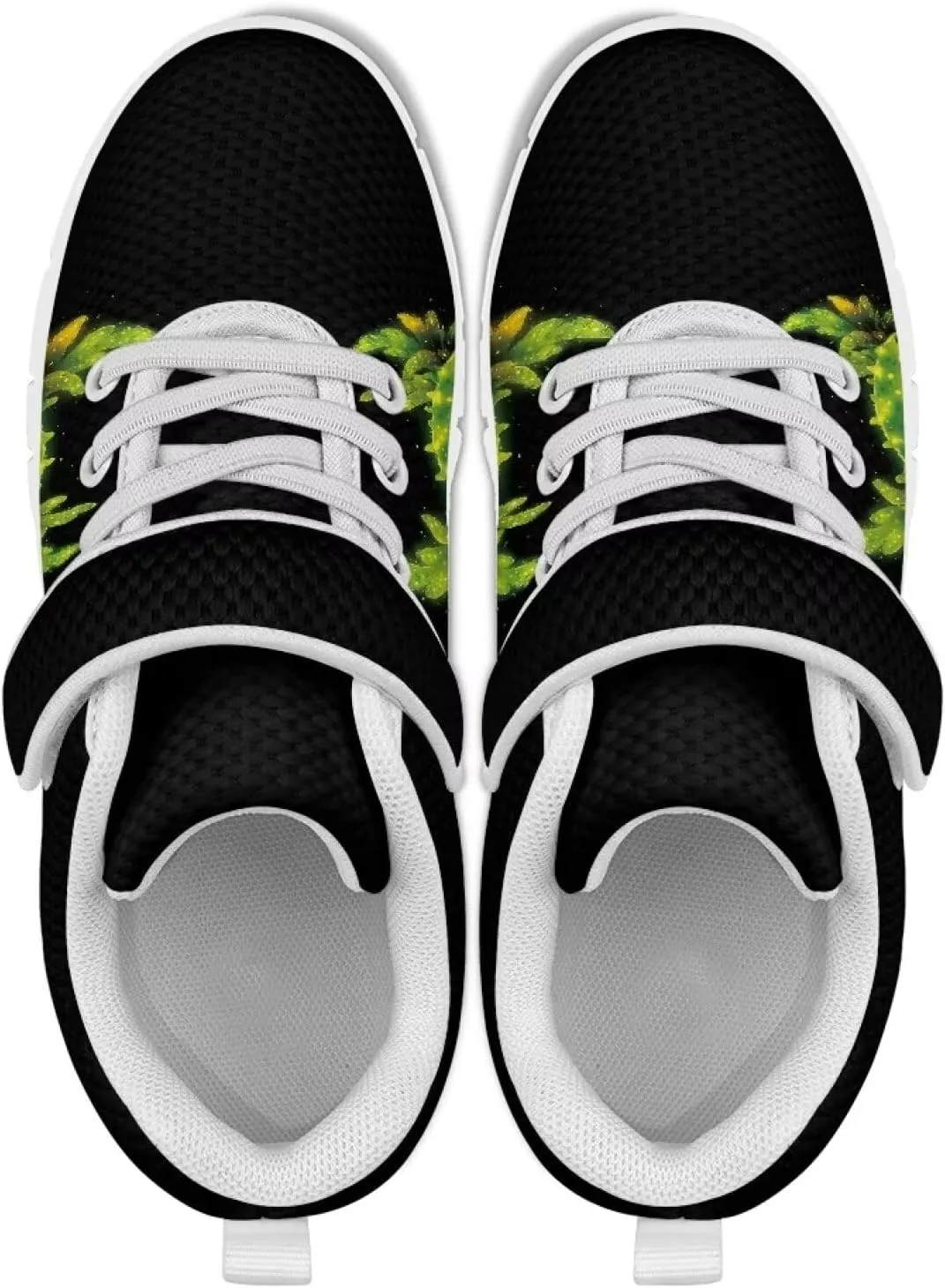 Showudesigns Slip On Sneakers for Kids Girls Running Tennis Shoes Gym School Exercise Trainers