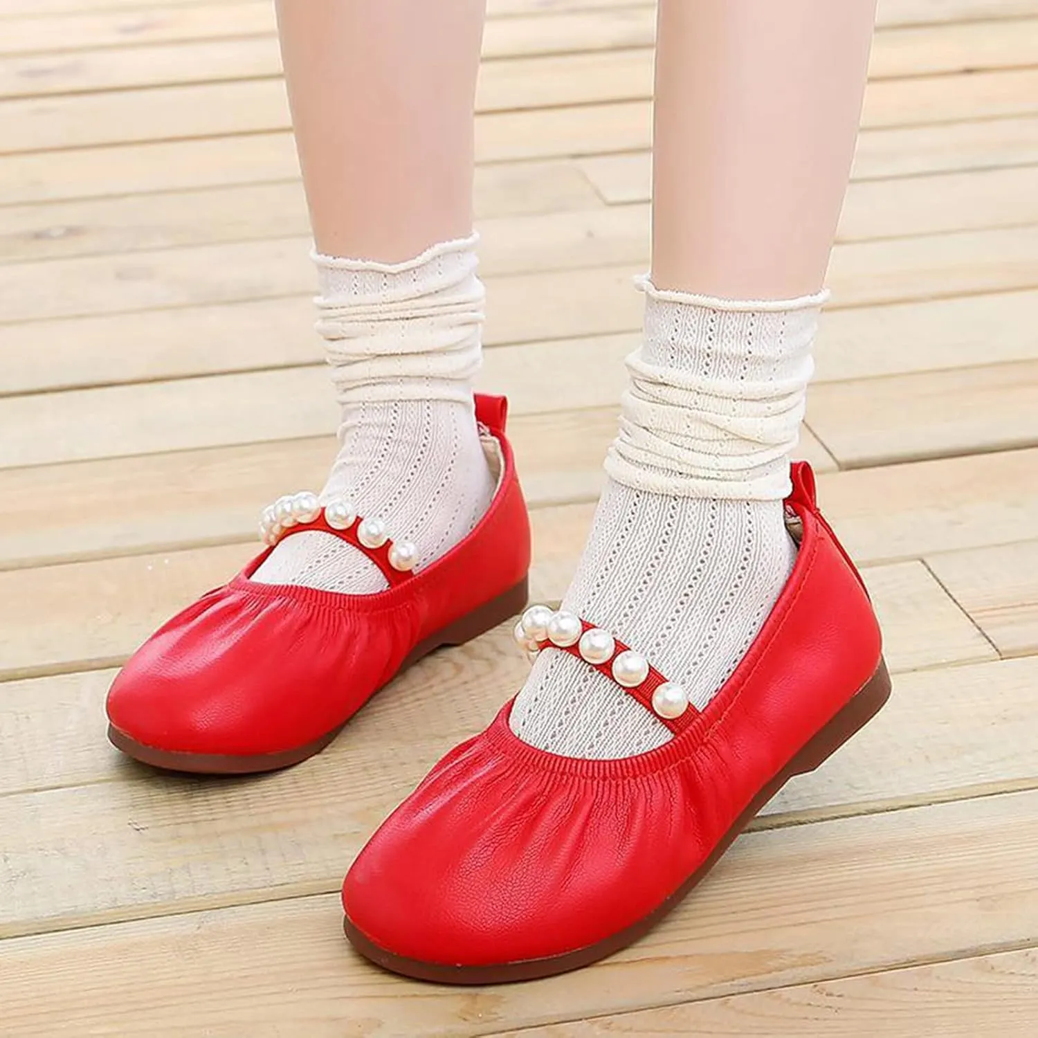 Size 11 Toddler Sandals Girls Toddler Little Girl Dress Shoes Casual Slip On Ballet Toddler Flip Flops Girls