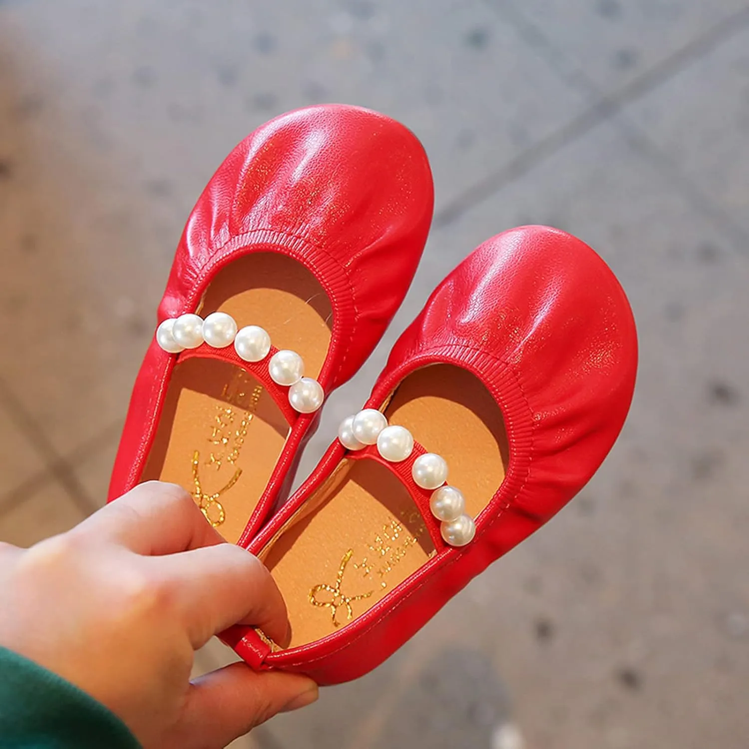 Size 11 Toddler Sandals Girls Toddler Little Girl Dress Shoes Casual Slip On Ballet Toddler Flip Flops Girls