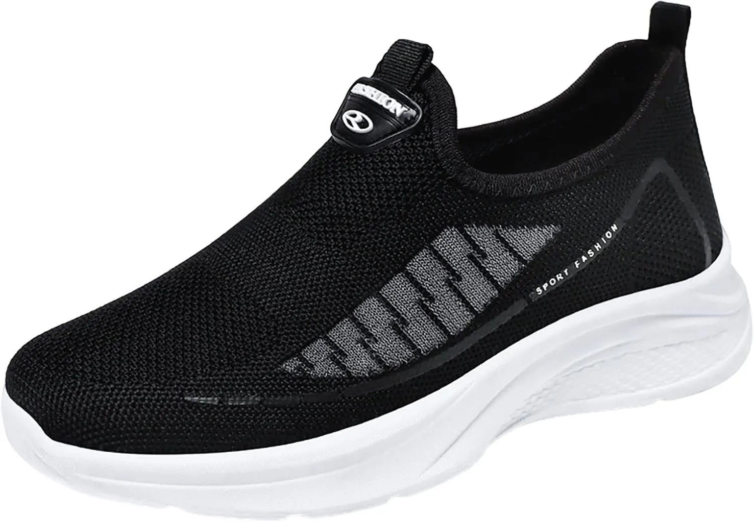 Sneakers for Walking Women Walking Shoes Women Wide Width Size 9 W Black Shoes Women Slip On White Sneakers for Women Zapatos De Mujer para Ir Al Gym
