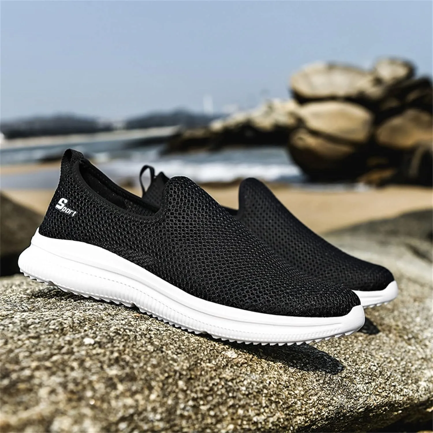 Sneakers for Women Running Shoes Slip On Casual Mens Running Shoes Food Service Slip On Shoes Casual Fashion Sneakers Platform Tennis Shoe Casual Loafers