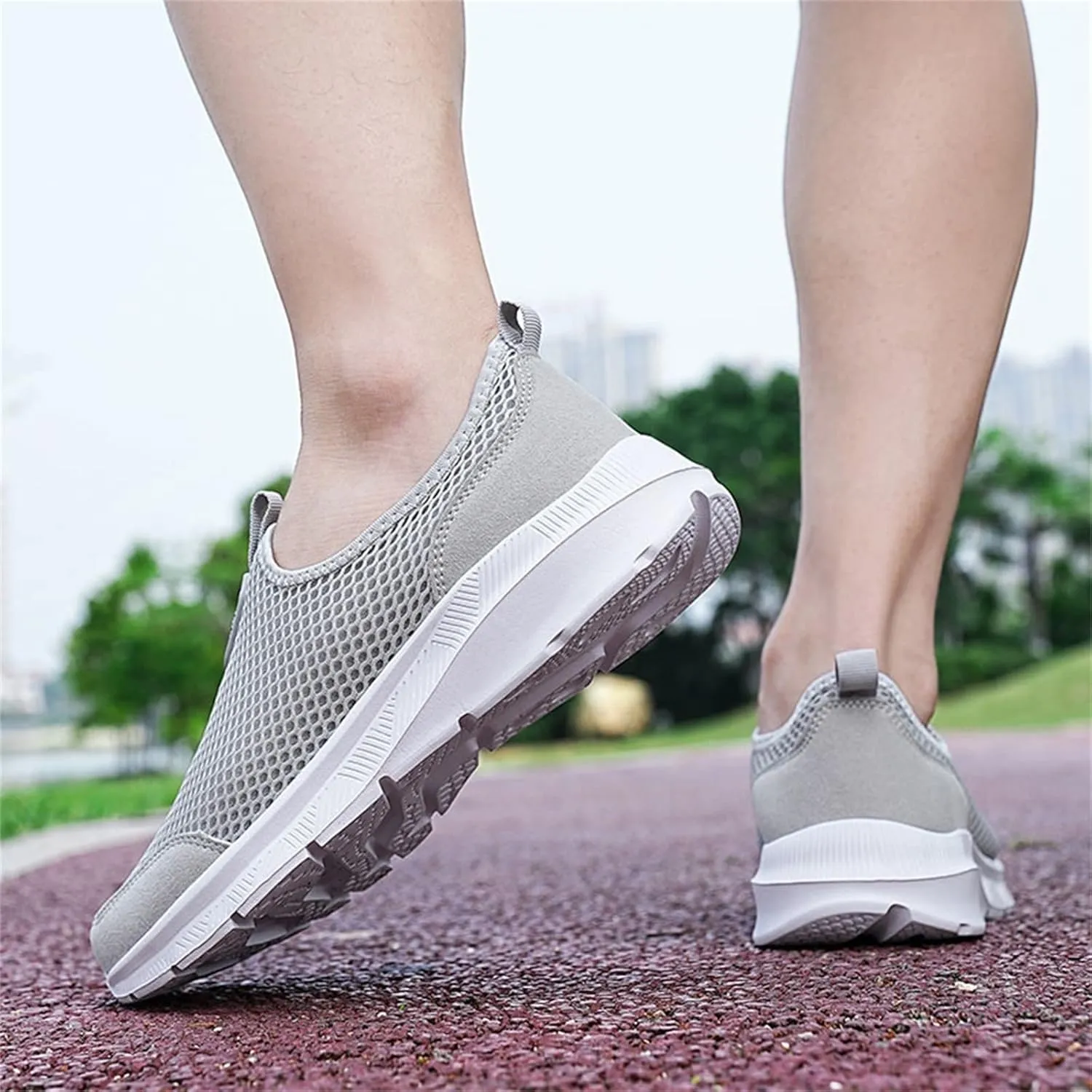 Sneakers for Women Walking Shoes Non Slip Lightweight Tennis Shoes Womens Comfortable Casual Shoes Trendy Dress Sneakers White Tennis Shoe Loafers Casual Slip On