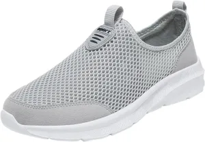 Sneakers for Women Walking Shoes Non Slip Lightweight Tennis Shoes Womens Comfortable Casual Shoes Trendy Dress Sneakers White Tennis Shoe Loafers Casual Slip On