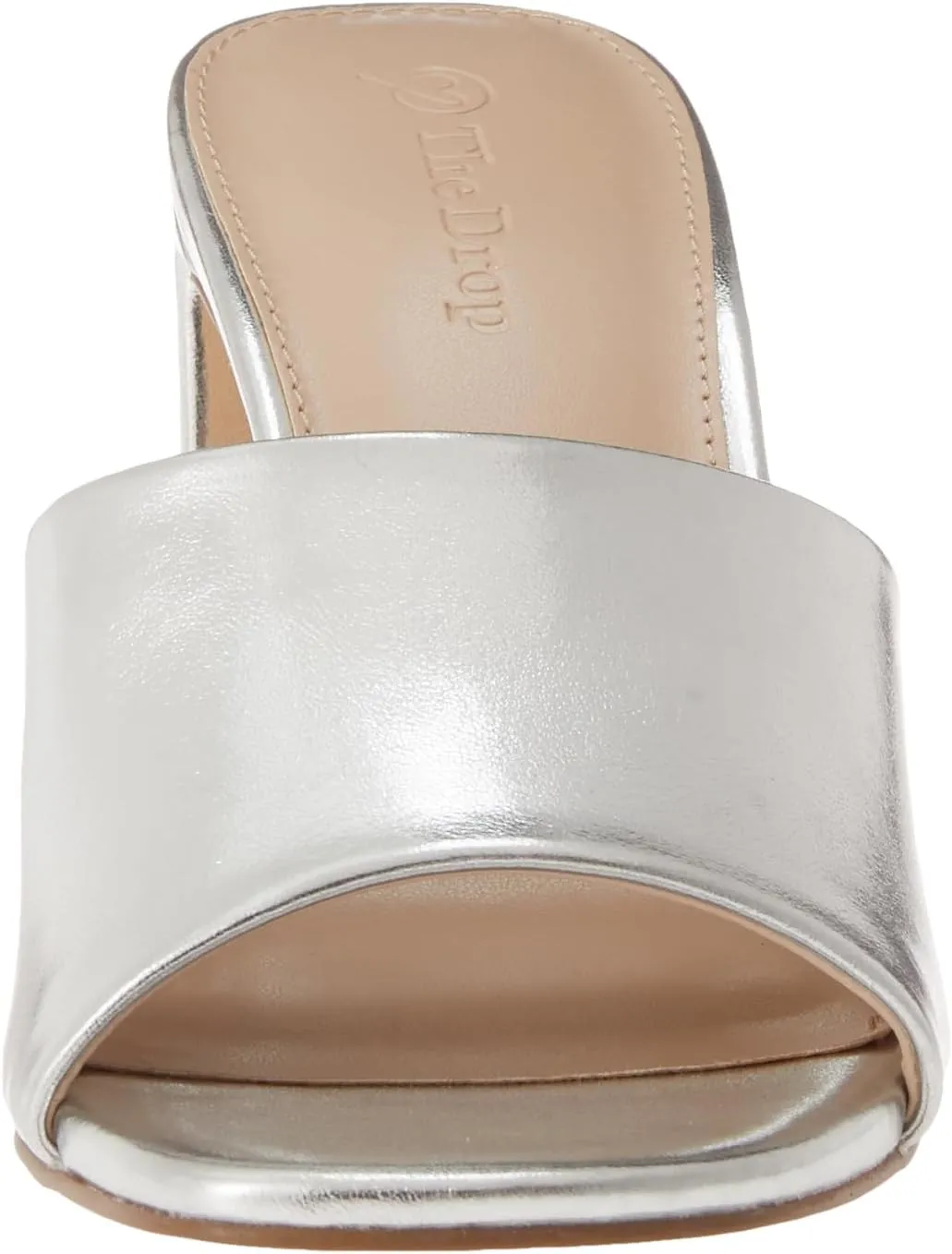 The Drop Women's Pattie High Block-Heeled Mule Sandal