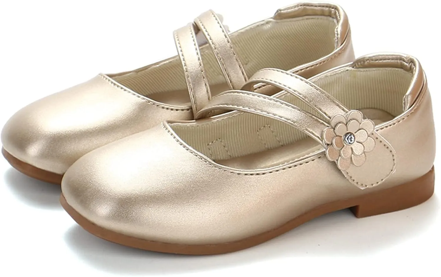 Toddler 10 Shoes Girls Little Girls Dress Shoes Ballet For Girls Wedding Party School Church Dress Slipper Boots Girls
