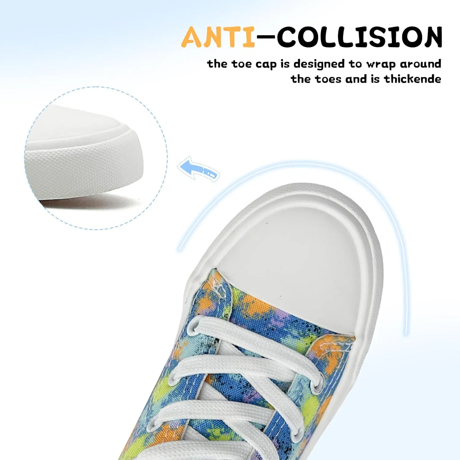 Toddler/Little Sneakers for Girls Boys Kids Fashion High Tops Canvas Shoes Classic Casual Tennis Shoes Colorful Shoes