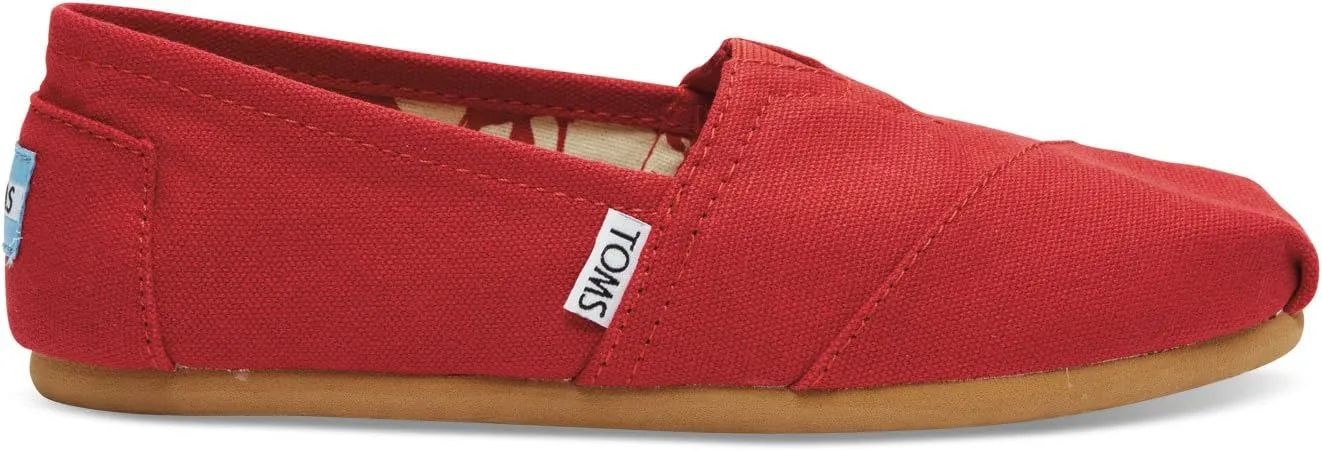TOMS Women's Black Canvas Classic 001001b07-blk Flat