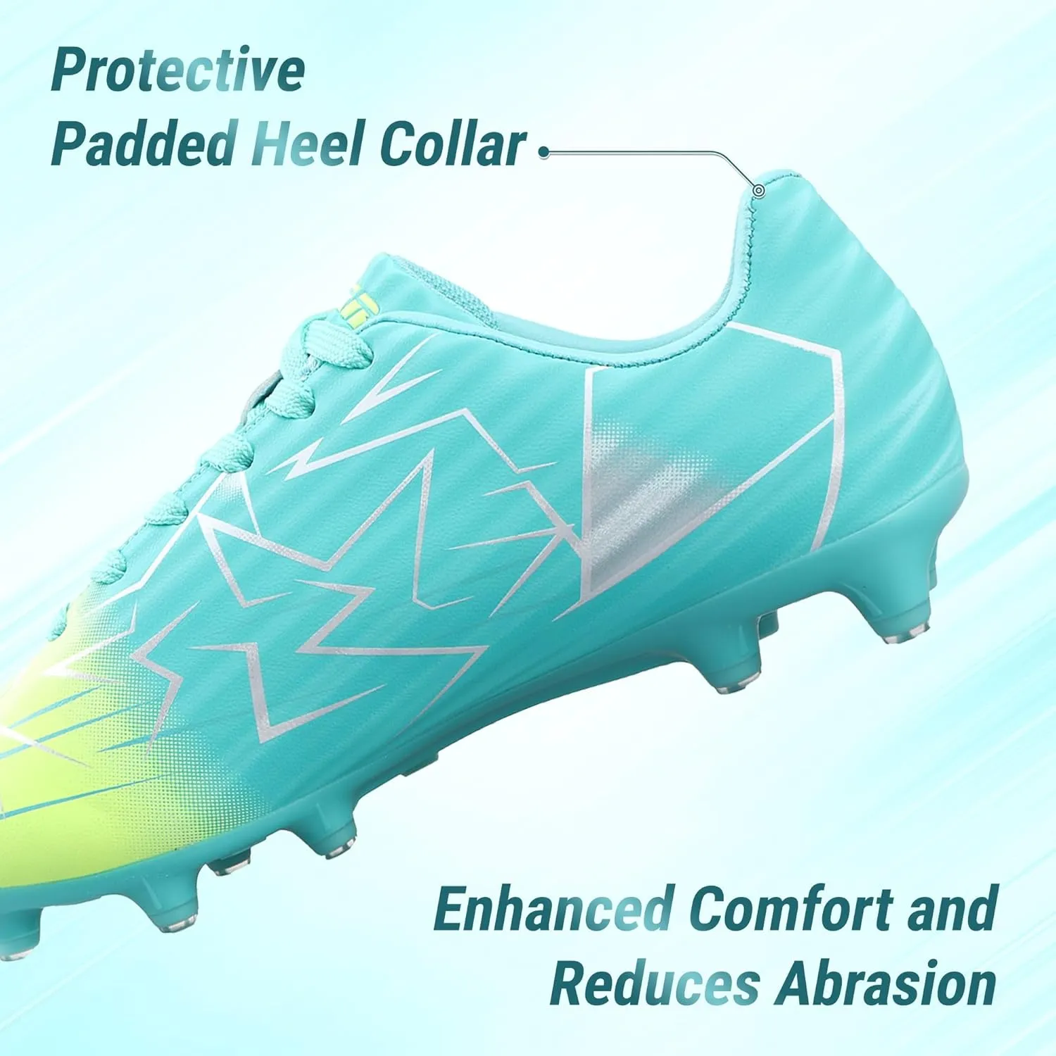 Vizari Lucia Junior FG Soccer Cleats for Kids | Synthetic Football Cleats with TPU Outsole | Perfect Boys Cleats Girls Soccer Cleats and Kids Cleats for Wide or Regular Fit
