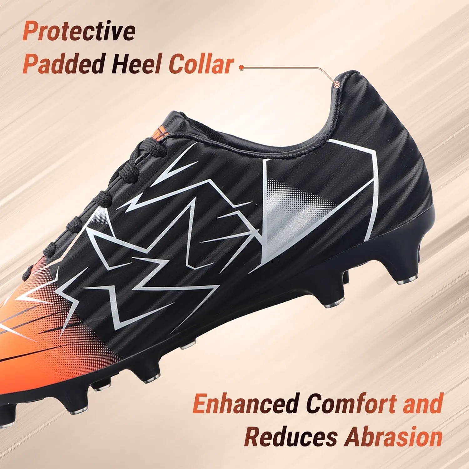Vizari Lucia Junior FG Soccer Cleats for Kids | Synthetic Football Cleats with TPU Outsole | Perfect Boys Cleats Girls Soccer Cleats and Kids Cleats for Wide or Regular Fit