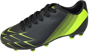 Vizari Ranger FG Soccer Cleats for Kids | Lightweight and Water-Resistant Boys Soccer Cleats | Two-Color Football Cleats with Durability and Comfort for Indoor and Outdoor Play