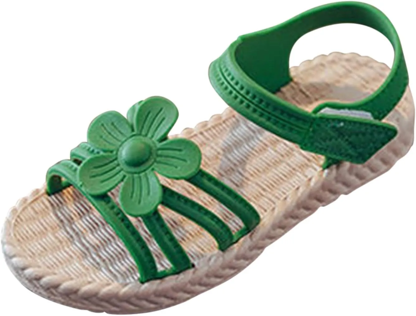 Wedge Sandals for Girls Size 3 Toddler Kids Infant Girls Soild Flower Princress Jelly Flip Flops for Kids