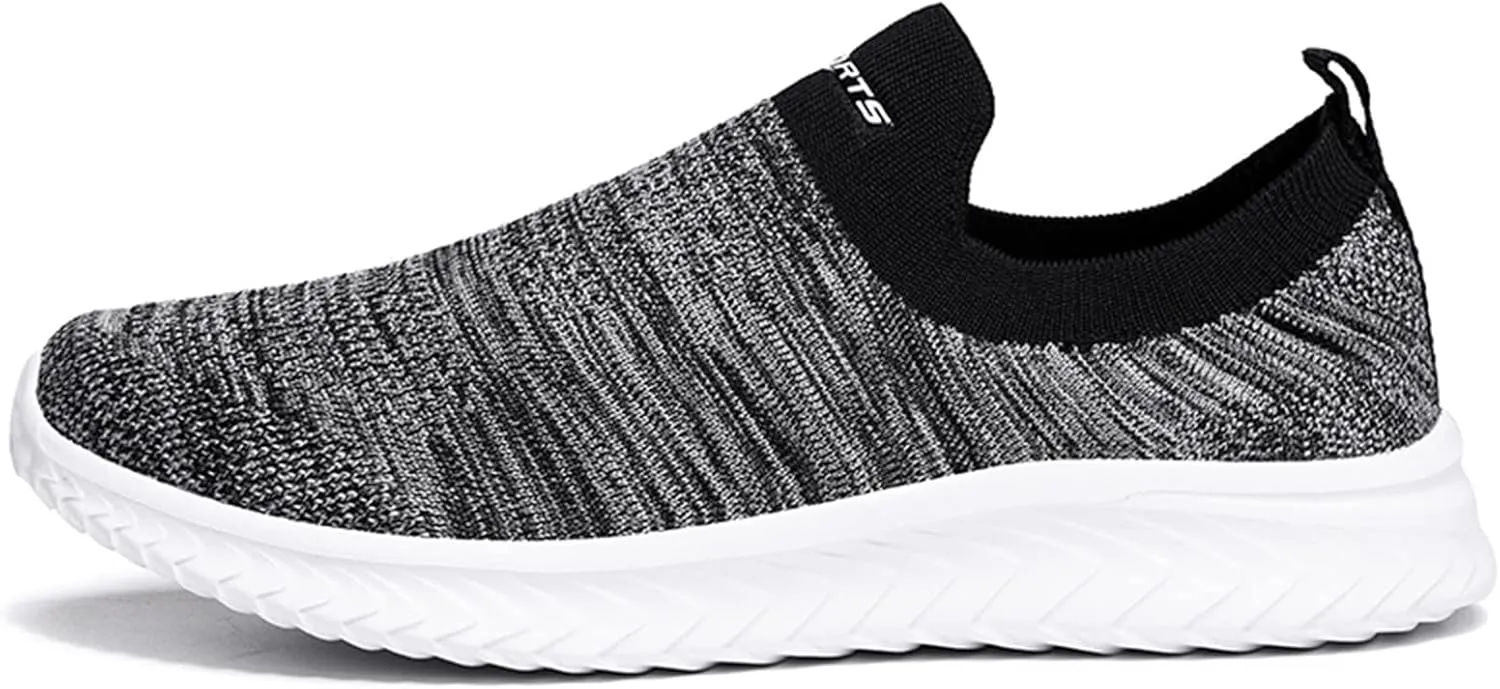Women's Athletic Walking Shoes Slip On Casual Mesh Tennis Shoes Womens Arch Support Casual Dress Shoes Slip On Sneakers Waterproof Tennis Shoe Loafers Casual Slip On