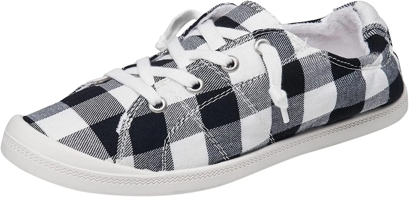 Womens Black Size 7 Wide Sneakers Women's Platform Fashion Sneakers Womens Slip On Shoes Wide Toe Womens Tennis Shoes 7.5 Slip On Comfortable Walking Shoes Women Stylish