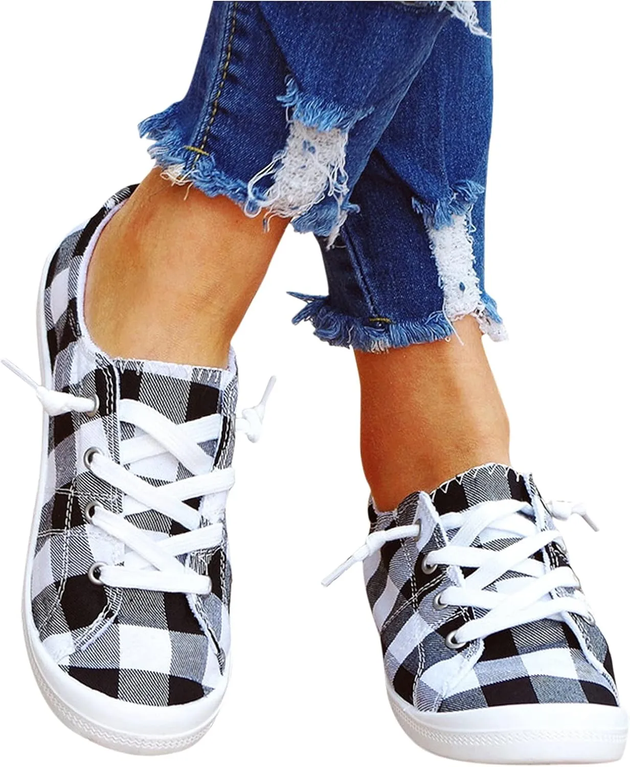 Womens Black Size 7 Wide Sneakers Women's Platform Fashion Sneakers Womens Slip On Shoes Wide Toe Womens Tennis Shoes 7.5 Slip On Comfortable Walking Shoes Women Stylish