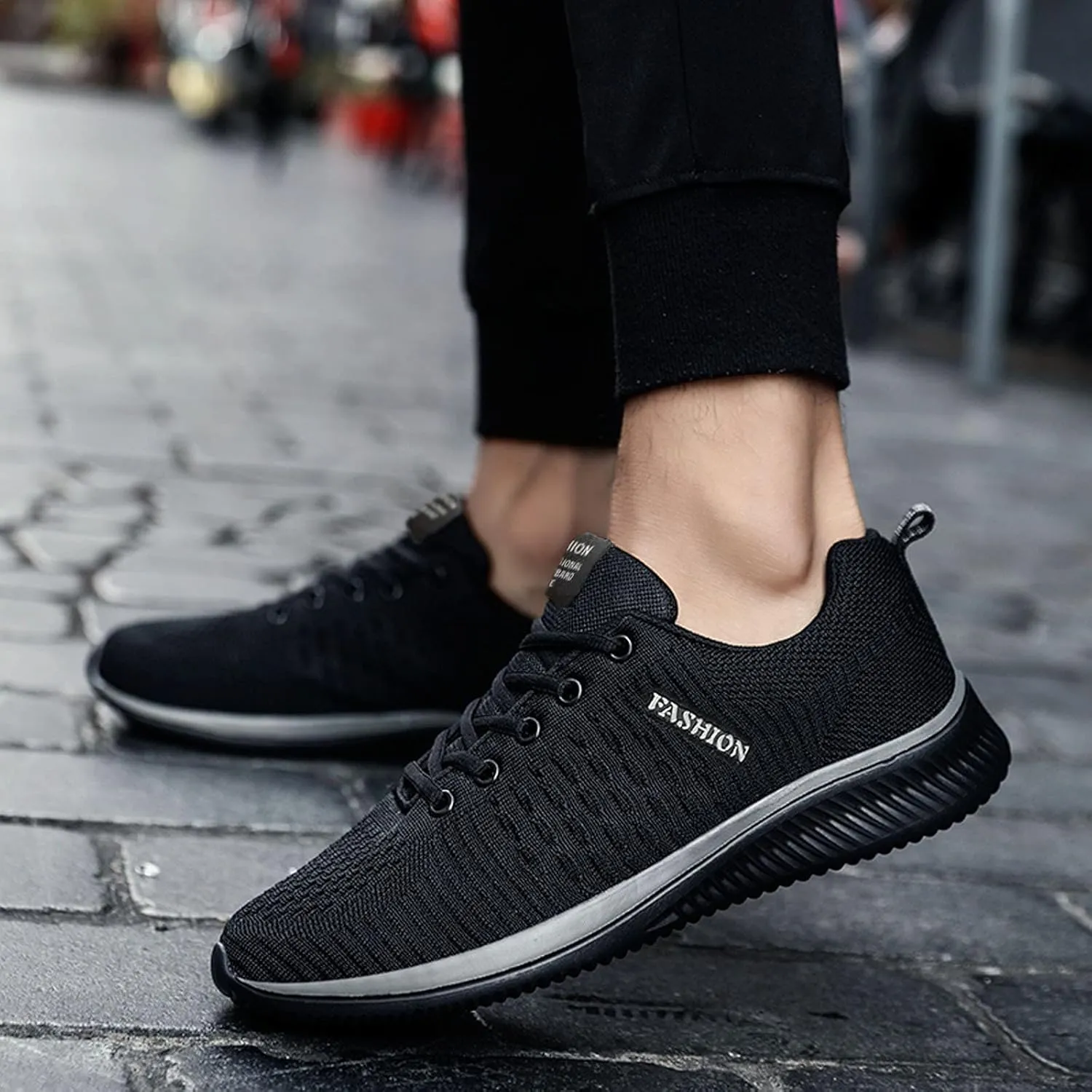 Women's Running Walking Tennis Shoes Comfortable Lace Up Mens Tennis Shoes Mesh Breathable Casual Slip On Shoes Dress Sneakers White Tennis Shoe Trainers Shoe