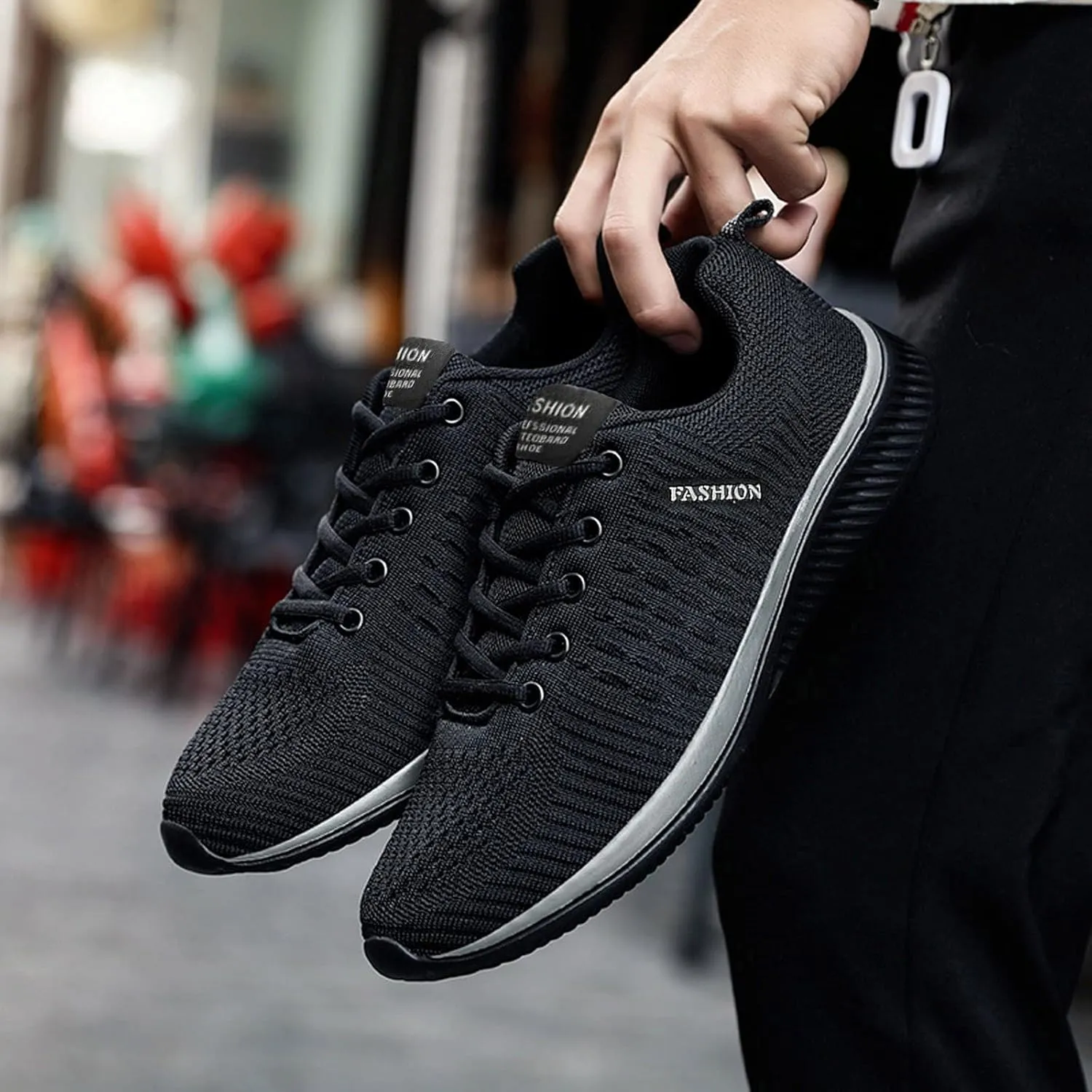 Women's Running Walking Tennis Shoes Comfortable Lace Up Mens Tennis Shoes Mesh Breathable Casual Slip On Shoes Dress Sneakers White Tennis Shoe Trainers Shoe