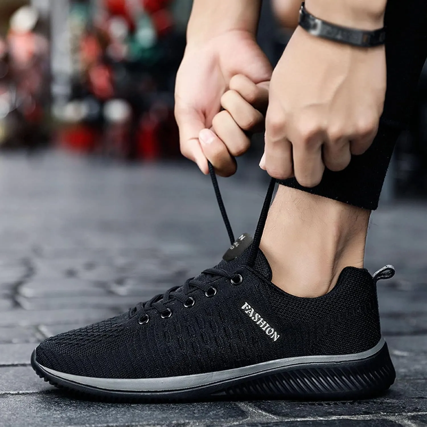 Women's Running Walking Tennis Shoes Comfortable Lace Up Mens Tennis Shoes Mesh Breathable Casual Slip On Shoes Dress Sneakers White Tennis Shoe Trainers Shoe