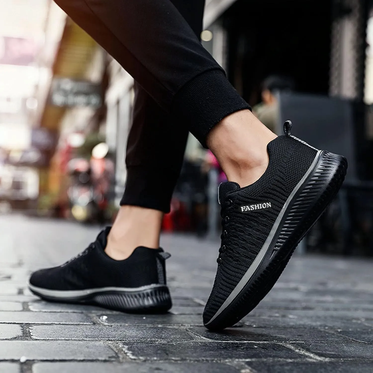 Women's Running Walking Tennis Shoes Comfortable Lace Up Mens Tennis Shoes Mesh Breathable Casual Slip On Shoes Dress Sneakers White Tennis Shoe Trainers Shoe