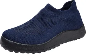 Women's Slip On Sneakers Lightweight Breathable Running Shoes for Men Dressy Casual Shoes Slip On Shoes Sneakers Tennis Shoe Loafers Dress Shoe