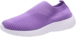 Women's Slip On Sneakers Lightweight Breathable Running Shoes for Men High Top Women's Shoes Casual Women's Fashion Sneakers Platform Tennis Shoe Loafers Shoe