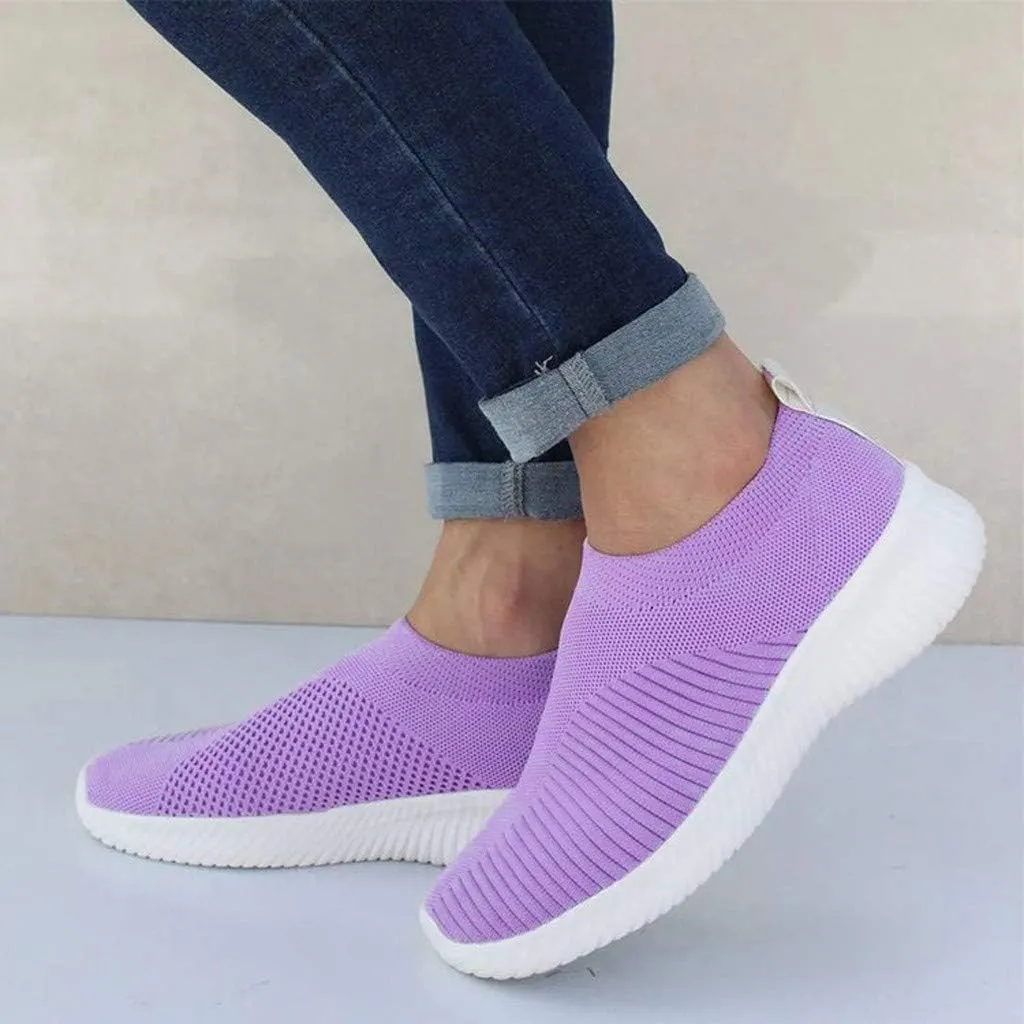 Women's Slip On Sneakers Lightweight Breathable Running Shoes for Men High Top Women's Shoes Casual Women's Fashion Sneakers Platform Tennis Shoe Loafers Shoe