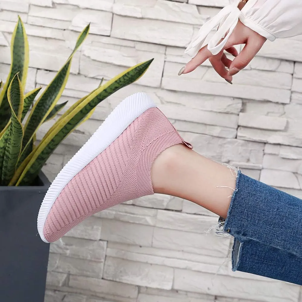 Womens Slip On Walking Shoes Non Slip Running Shoes Mens Running Shoes Walking Casual Tennis Shoes Walking Sneakers White Tennis Shoe Cross Trainer Shoe