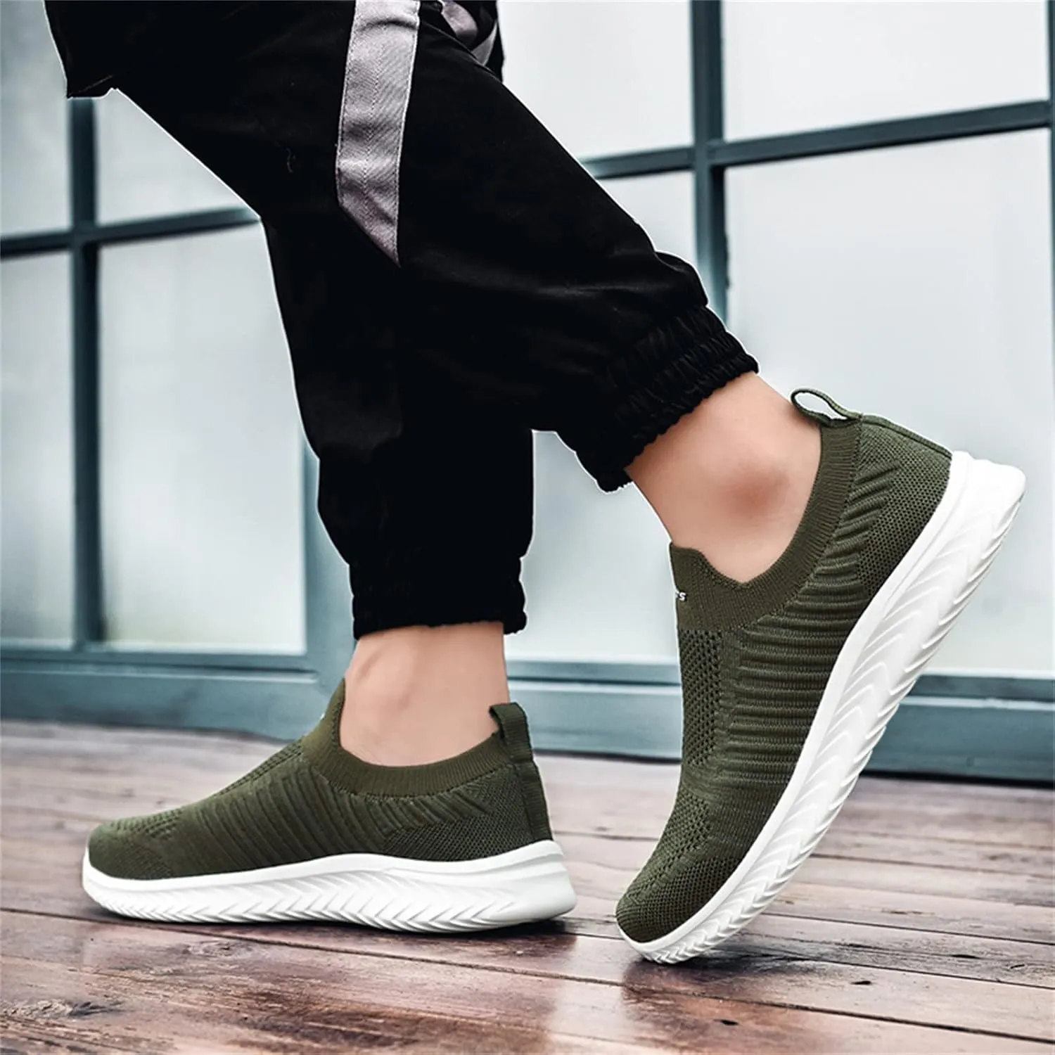 Women's Sneakers Athletic Sport Running Tennis Walking Shoes Slip On Shoes Women Sports Men's Casual Shoes Slip On Sneakers Waterproof Tennis Shoe Trainers Shoe