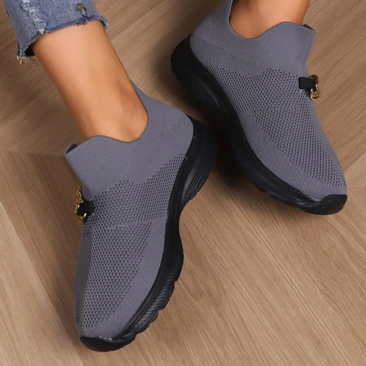 Womens Tennis Shoes Winter Dressy Casual Shoes Casual Sneakers Walking Shoes Ultra Lightweight Breathable Black Tennis Shoe Cross Trainer Shoe