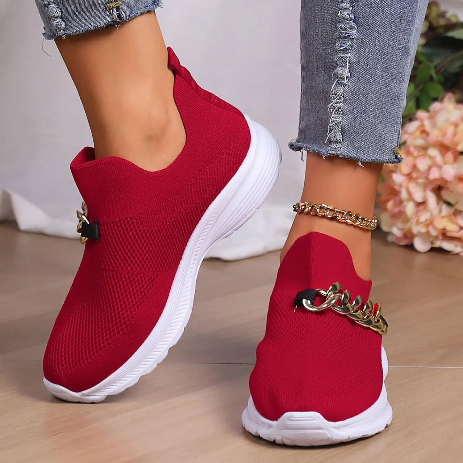 Womens Tennis Shoes Winter Dressy Casual Shoes Casual Sneakers Walking Shoes Ultra Lightweight Breathable Black Tennis Shoe Cross Trainer Shoe