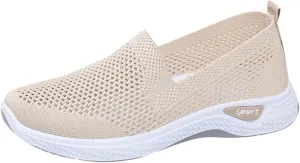Women's Tennis Shoes Women Running Shoes Women's Slip on Walking Running Shoes Casual Fashion Comfort Sport Shoes