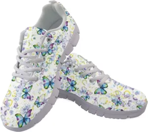 Womens Walking Shoes Running Tennis Sneakers Fashion Casual Mesh Work Comfortable Lightweight Soft Sole
