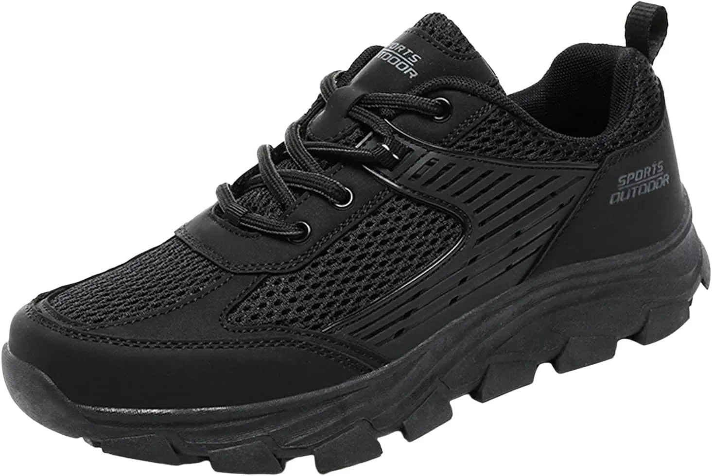 Workout Athletic Sport Shoes for Men Comfortable Breathable Stretch Canvas Slip on Sneaker Memory Foam Sneaker